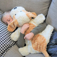Peluche lestée chiot en promotion – Jouet en peluche lesté personnalisé pour enfants – Adorables peluches chien chiot