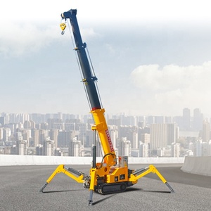 מנוף זחלילי מיני על מסילות, מנוף טלסקופי נייד לשימוש פנימי וחיצוני, <span class=keywords><strong>3</strong></span> טון, 5 טון, 8 טון, מנוף עכביש טלסקופי חשמלי - Product Image 1