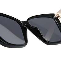 Lunettes de soleil personnalisées à motif léopard vendues en usine, homologuées CE & BSCI, lunettes d'extérieur, monture en métal PC, bleu, blanc, or, rouge