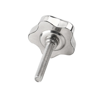 Perno de Manija Estrella Conan de Acero Inoxidable 304, Rosca M12 UNC, Clase 10.9 12.9, Acabado Autocoloreado, Mecanizado Electroquímico - Product Image 2