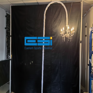 Tubo colgante de araña de acero resistente de estilo Simple ESI para decoraciones de bodas y eventos especiales - Product Image 1