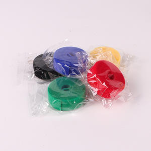 Eco-Friendly Nylon Double Sided Cable Ties <b>Waterproof</b> <b>Back</b>-to-<b>Back</b> Hook Loop Storage Straps for Home Office Classroom Spot - Product Image 1