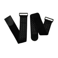 Sangle élastique antidérapante Dansky avec logo personnalisé, boucle élastique injectée, sangle non bouclée pour sangle de VR