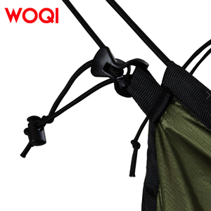 Para WOQI, funda de cama de hamaca de nailon con aislamiento cálido y ligero, fácil de instalar para hamacas individuales o dobles para adultos, Camping - Product Image 6
