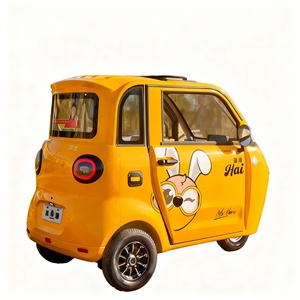 <span class=keywords><strong>Tricycle</strong></span> électrique entièrement fermé Huaihai HH1500DZK-5L, nouveau, pour femmes âgées, déplacement quotidien, alimenté par batterie, 3 passagers - Product Image 4