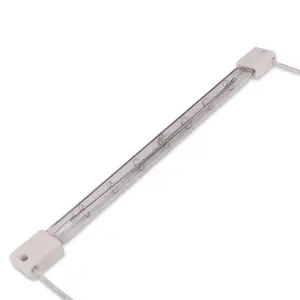 Lampe chauffante infrarouge halogène Blub à quartz de haute qualité 230v 1000w pour machine de soufflage PET