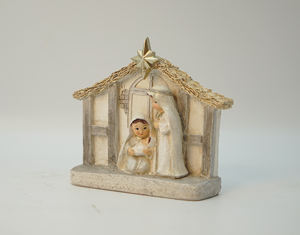 Top Grace-Conjunto <span class=keywords><strong>de</strong></span> estatuillas <span class=keywords><strong>de</strong></span> resina <span class=keywords><strong>de</strong></span> Navidad, figuritas <span class=keywords><strong>de</strong></span> la Santa Familia religiosa, Escena <span class=keywords><strong>de</strong></span> Natividad - Product Image 2