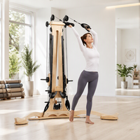 Machine de réformateur de Pilates doux Zen professionnel tour de poulie en bois d'érable massif corps d'équipement gyroscopique Gyrotonc souple pour Yoga à usage domestique