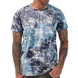 เสื้อยืดทรงหลวมสำหรับผู้ชาย รุ่น 6970 ผ้าฝ้าย 100% สไตล์สปอร์ต พิมพ์ลายดิจิทัล ดีไซน์เรียบ - Product Image 5