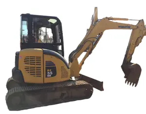 hot sale mini used komatsu pc55mr-2 excavator 5.5 ton durable second hand digger komatsu pc55 used excavating machinery