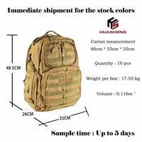 Vente en gros Oxford Outdoor Sac à dos tactique étanche Chasse Randonnée Camping Sac à dos pour ordinateur portable