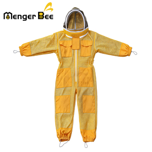 Nuevo Traje de Apicultura Completo a Prueba de Picaduras, Tejido de Malla de 3 Capas Ventilado, Ropa Protectora para Apicultura OEM Menger Bee - Product Image 2