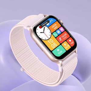 ساعات ذكية لتتبع اللياقة البدنية للرجال والنساء مع ضوء فلاش، الأكثر مبيعًا، بشعار مخصص، متوافقة مع أندرويد وآيفون - Product Image 4