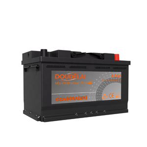 Meilleure vente de <span class=keywords><strong>batterie</strong></span> automobile AGM80 fabriquée en usine sans entretien résistante aux hautes et basses températures État neuf - Product Image 1