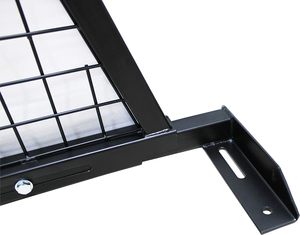 Venta directa de fábrica Ajustable Heavy Duty Truck Dolor de cabeza Rack Protección de ventana trasera No-Drill Bolt-On Mount Se adapta a la mayoría de las camas de camioneta - Product Image 5