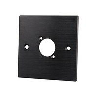 Módulos de inserción hembra de aleación de zinc tipo D para VGA/USB/Cat5e/Cat6A/Cat7/Teléfono/Red, módulos de placa frontal de pared tipo 86 para gabinetes