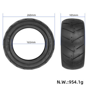 Pneus extérieurs en caoutchouc sans chambre à air de 11 pouces 49cc, 110/50-6.5, 90/65-6.5, 110/90-6.5, avec chambre à air épaisse pour scooters et vélos - Product Image 3
