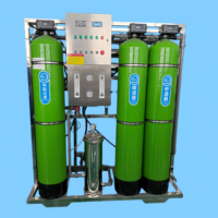 Système de traitement d'eau par osmose inverse LK 5000L/h avec PLC et pompe 220V, filtration et purification ultraviolette