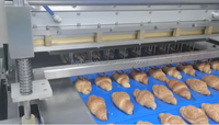 Ligne de production de pain Croissant entièrement automatique 15000 pcs/h