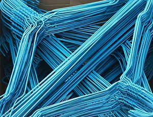 Pacco 600 negozio di lavaggio a secco panno per bucato usa e getta <span class=keywords><strong>appendiabiti</strong></span> in filo di seta - Product Image 4