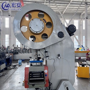 Automatic PLC-<b>controlled</b> Gearbox & Engine PV Bracket Profile Rolling Machine - Product Image 2