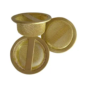 Bowl Pipe Screen Strainer Stainless Steel Wire Mesh Bowl Filter Strainer Chinese suppliers Wrap edge filter cap