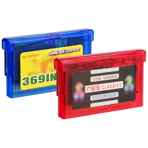 369 in 1 Game Card Gba Gameboy Suitable for GBA/GBM/GBASP/NDS/NDSL Game System