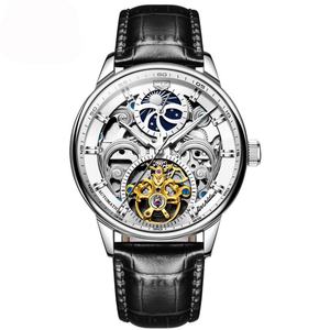 Reloj Mecánico Automático de Diseño Dorado de Lujo para Hombre, Reloj de Vestir Elegante para Negocios, Relojes Automáticos para Hombre - Product Image 2