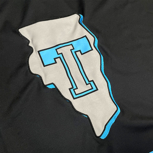 Custom Unisex Team Name Hockey Jerseys Embroidery Logo Breathable Plus Size Tackle Twill Ice Hockey Jersey - Product Image 4