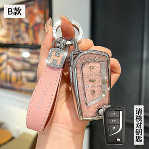 Nouveau TPU Style Shell Fob Protecteur Cas Clé Couverture pour Toyota Yaris Rav4 Highlander Auris Avensis <span class=keywords><strong>Aygo</strong></span> Scion TC IM 2015 2016 - Product Image 4