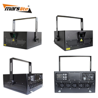 Wasserdichtes Laserlicht IP65 10W 30W RGB Sky Laser Show ILDA System DJ-Ausrüstung Animations-Projektor 10 Watt Outdoor-Laserlicht