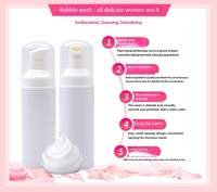 OEM/ODM 150ml Mousse nettoyante intime féminine pour le soin de la vulve, anti-démangeaisons, antibactérienne, équilibrante du pH, liquide nettoyant gynécologique