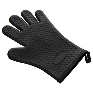 Kitchen Cooking Tools and Barbecue Anti-scald Oven Kitchen Thermal Glove Camping Anti-slip High Pot Handle Temperature - Product Image 1