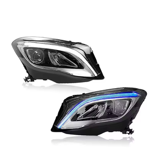 Phare avant SJC pour <span class=keywords><strong>Mercedes</strong></span>-Benz <span class=keywords><strong>GLA</strong></span> 200 2015-2019, assemblage LED, haute qualité, vente chaude, phares pour <span class=keywords><strong>Mercedes</strong></span>-Benz Classe <span class=keywords><strong>GLA</strong></span> - Product Image 2