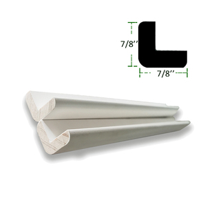 Rodapié empotrado <span class=keywords><strong>laminado</strong></span> de diseño moderno, accesorios para pisos de moldura redonda - Product Image 1