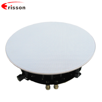 Haut-parleur de plafond coaxial 2 voies 6,5 pouces OEM/ODM, 8 ohms, étanche IPX-6, 30W RMS, pour utilisation en home cinéma et dans les restaurants