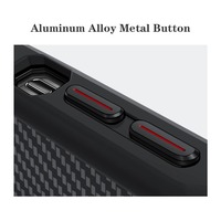 Coque de téléphone en caoutchouc souple avec support métallique pour iPhone 17 Pro 16 15 14 13 12 Pro Max, dos texturé en fibre de carbone, étui magnétique