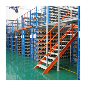 Plancher en acier de <span class=keywords><strong>mezzanine</strong></span> avec l'<span class=keywords><strong>escalier</strong></span> pour le stockage d'entrepôt et l'optimisation de l'espace - Product Image 5