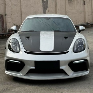 Kit de Carrocería Delantera 2023 para Modificación de Autos 2012-2017, Faros Antiniebla, Actualización para Cayman Boxster 981 718 - Product Image 3