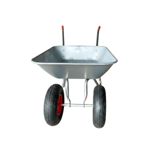 <span class=keywords><strong>Carretilla</strong></span> de Doble Rueda Resistente y de Gran Capacidad para Trabajos Agrícolas, Jardinería y Paisajismo - Product Image 2