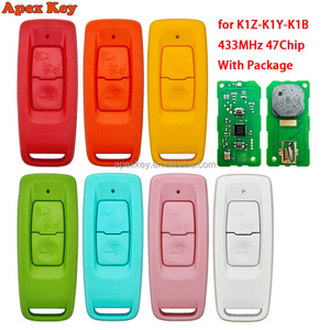 Llave inteligente de repuesto de 2 botones, colorida, de material ABS K1Z/K1B, para PCX160 FORZA NSS350 2021-2023, chip ID47 433.92FSK. - Product Image 1
