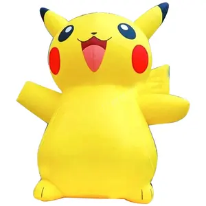 Inflatable Pikachu Bear Inflatable Giant Panda Inflatable Animal Cartoon for Decoration or Advertising