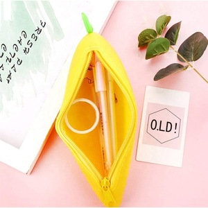 Étui à crayons en silicone Longcheng en forme de mangue, grande capacité, adorable porte-stylos pour enfants, fournitures scolaires - Product Image 3