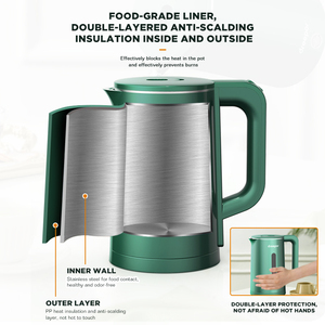 Dreepor 2L <strong>Electric</strong> Water Kettles Customized Color Kitchen Appliance Fast Heating Stainless Steel <strong>Electric</strong> Kettle <strong>Tea</strong> <strong>Pots</strong> - Product Image 5