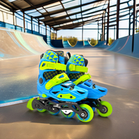 Patins à roulettes populaires EACH, patins à roulettes pour enfants, patins à roulettes professionnels, patins à roulettes pour débutants, taille réglable pour garçons et filles