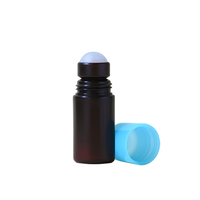 Flacon roll-on vide en plastique PP de 50 ml pour déodorant, huile essentielle, emballage cosmétique – Vente en gros
