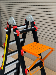 Escalera Telescópica Ajustable de Aluminio, Escalera Extensible Plegable Multiposición con Bloqueo de Palanca, Precio de Fábrica - Product Image 6
