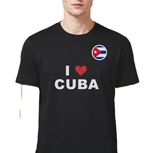 Lightweight and Breathable Cuba Fan <b>T</b>-shirt for Summer Outdoor Gatherings and Matches Promotion - Product Image 4