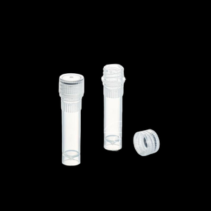 실험실 테스트용 의료용 플라스틱 소모품, 1.5ml 및 1.8ml 냉동 보존 튜브, 나사 캡 극저온 다양한 모델 - Product Image 5
