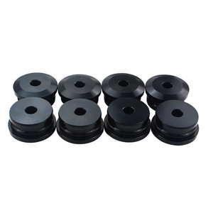 Rear Suspension <b>Bracket</b> Sleeve Kit For Ford Mustang 15-17 <b>Black</b> Rubber Bushings Replacement Parts - Product Image 4